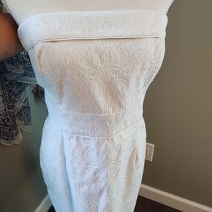 WHBM Like New Strapless Dress / Wedding dress